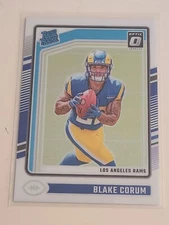2024 Donruss Optic Blake Corum Los Angeles Rams #208 Rookie