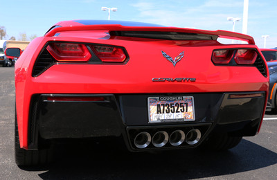 Spoiler For Chevrolet Corvette C7 2014-2019 High-Rise Style Unpainted Primer New