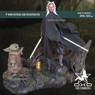 Ahsoka Tano, Star Wars: The Clone Wars, sexy Pin-Up Statue, 3D Druck, Figur