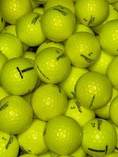 24 Yellow Titleist Tour Soft Used Golf Balls - 5A Grade AAAAA