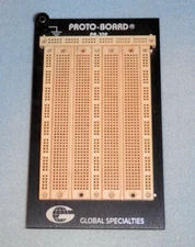 Global Specialties PB-102 Proto Board, Solderless Electronics Breadboard, Test