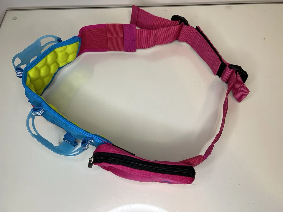 Fuel Belt 2 Bottle Running Belt Neon Colorful EUC Foto 2 de 4