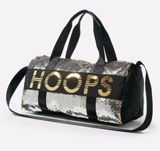 NWT Justice Girl Flip Sequin Duffle Bag Tote Hoops Basketball Christmas Gift