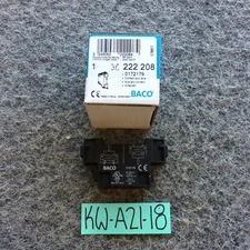 BACO CONTROLS 172179 / 172179 (BRAND NEW) 222 208 Auxiliary Contact