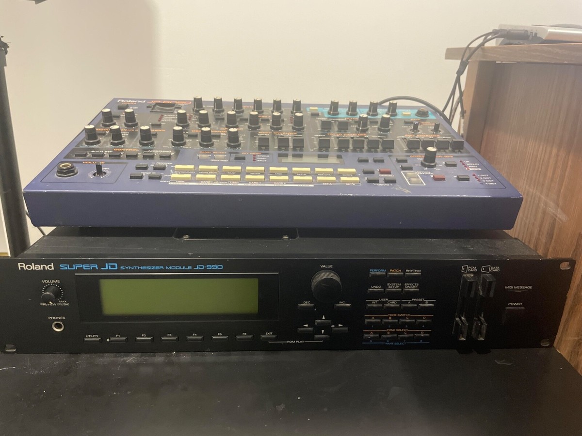 Roland JD-990 Super JD Modular Synthesizer for sale online Roland JD-990 Super JD Modular Synthesizer for sale online