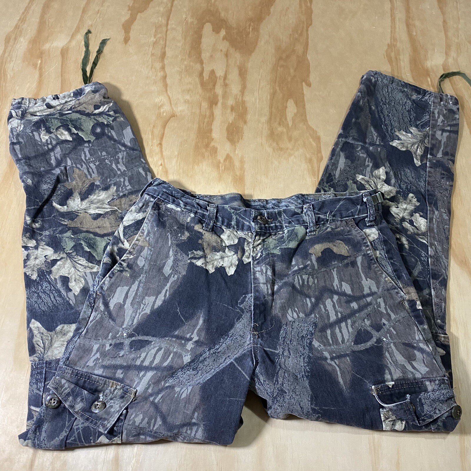 Brand Camo Cargo Pants Made in USA Mens Size M Gem