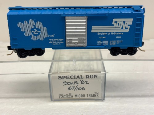Micro trenes Kadee escala N MTL Special Run 82-06 Michigan SONS 48067 vagón de carga | Zustand: New