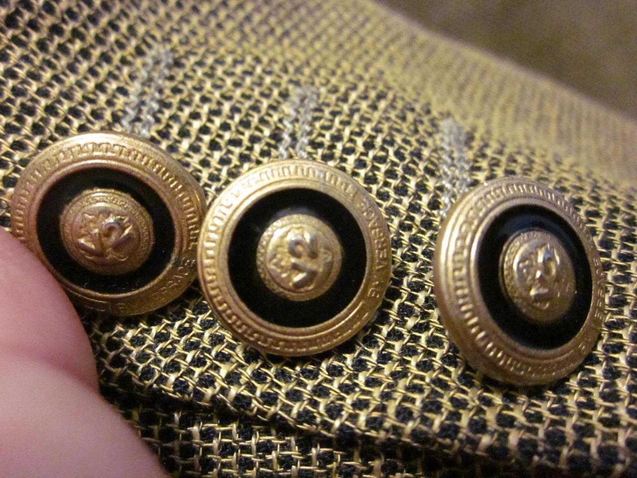 Giacca blazer abito Versace Classic V2 marrone chiaro 3 bottoni taglia lunga 54 IT