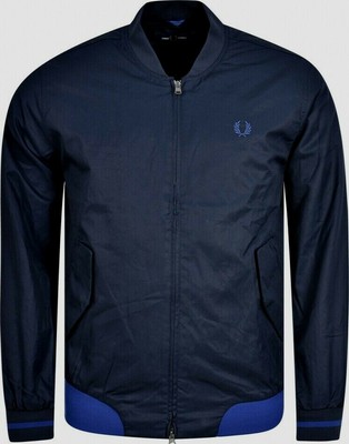 fred perry twill bomber jacket