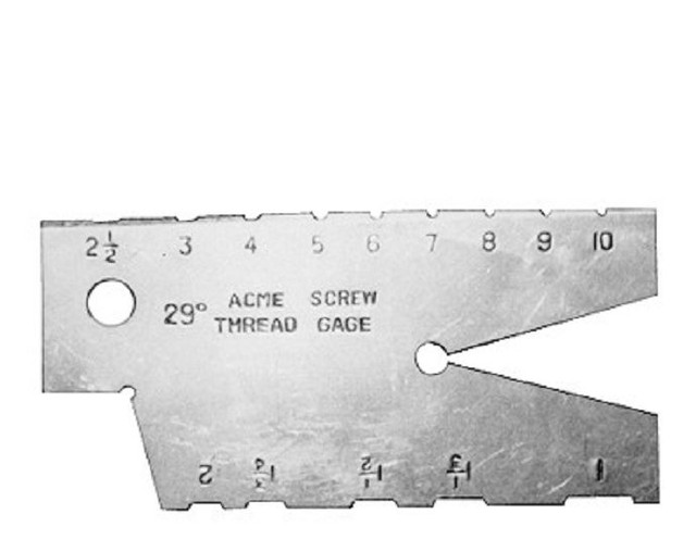 29 Degree ACME Screw Thread Gauge Gage for sale online eBay