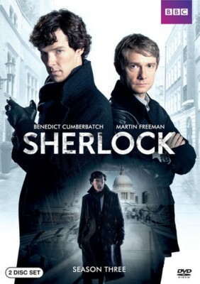 Sherlock: Season Three (DVD, 2014, 2-DISC) - **DISC ONLY - NO CASE**