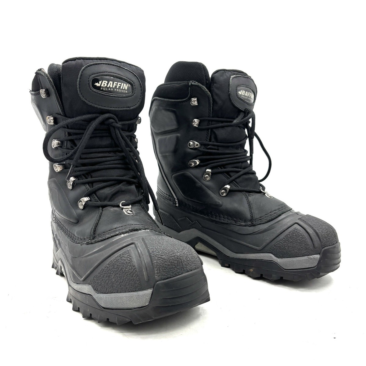 Baffin Evolution Black Winter Snow Boots Men's Size US 8 | eBay