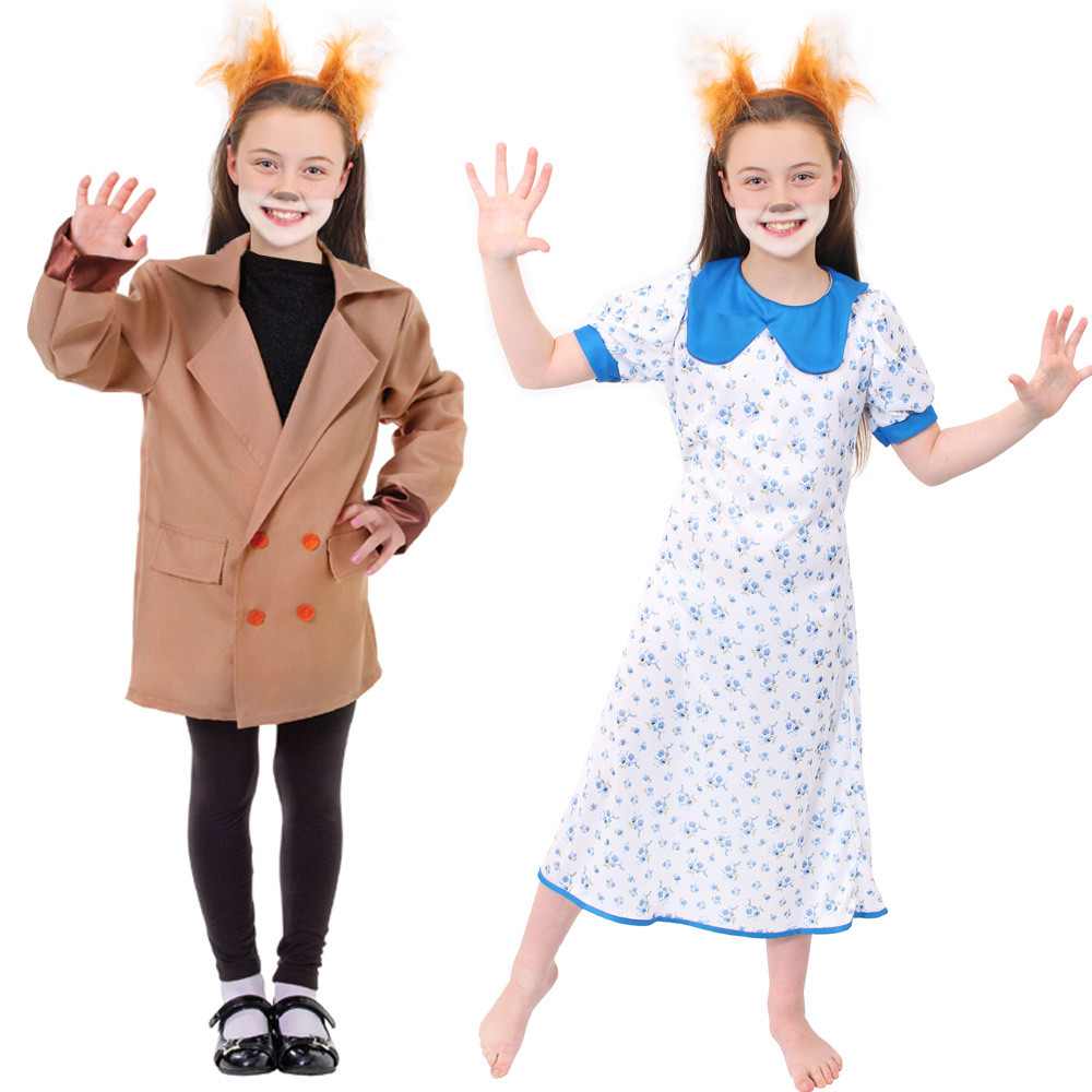 MR SEÑORA FOX DISFRAZ DISFRAZ DÍA MUNDIAL DEL LIBRO PERSONAJE NIÑOS S-XL NIÑOS