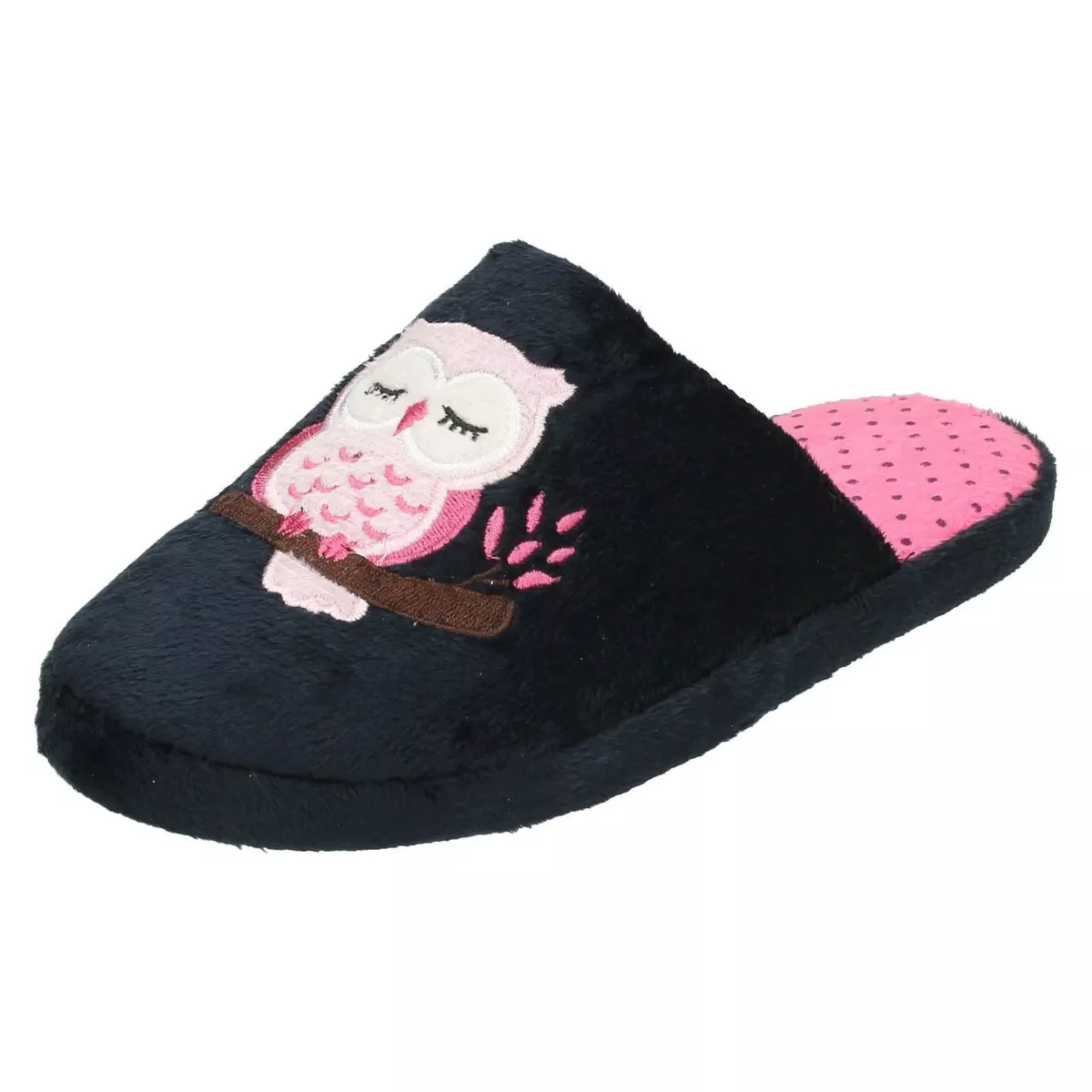 Ladies owl slippers sale