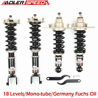 18 Clicks Lowering Springs Coilovers Adj. Damping For 2004-2011 Mazda RX8 RX-8 