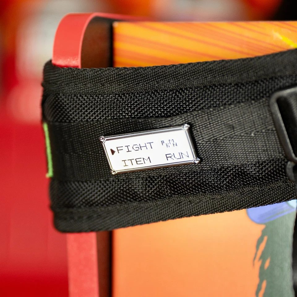 Pokemon Pin Gameboy Menu Option Pixel Effect Fight Brooch Lapel Red Blue Yellow - Image 2 of 4