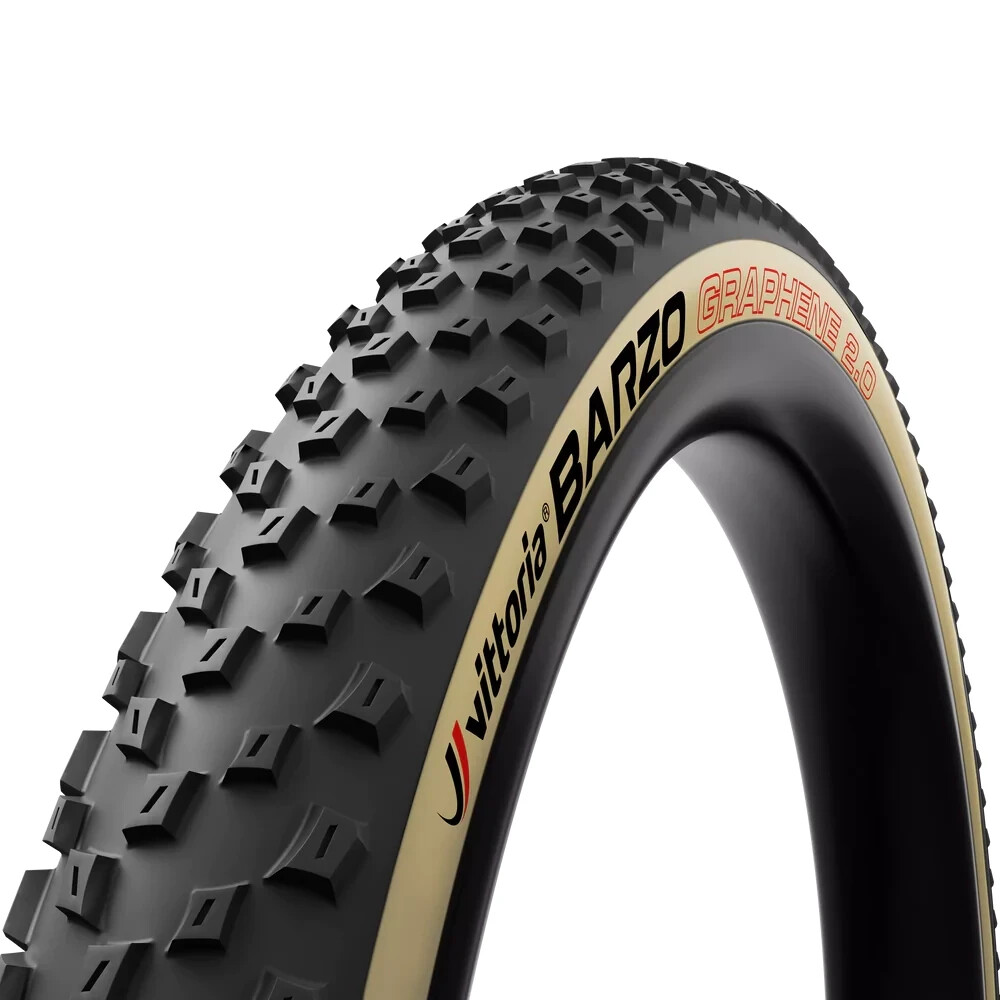 Vittoria Barzo XC Race Cross Country Tubeless TLR Folding Tyre - 29 x 2.25" Tan