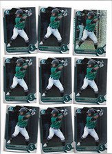 Jonatan Clase  2022 Bowman Chrome 1st Cards     Mojo Refractor + 8 Base Chrome