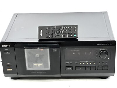 Pro Refurb Sony CDP-CX57 CD Player Pre-owned With Remote, Tested