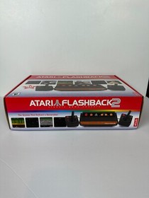 Atari Flashback  2 Plug & Play System Console Complete Tested Pitfall Centipede