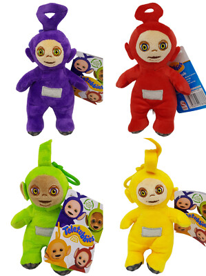 Teletubbies Plüsch Bag Clip 17 cm Tinky-Winky Laa-Laa Dipsy Po Stofftier