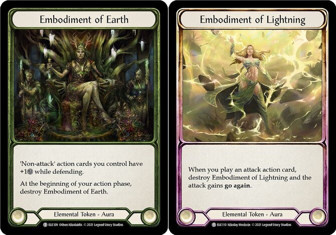 NM-Mint FaB Regular Embodiment of Earth // Embodiment of Lightning