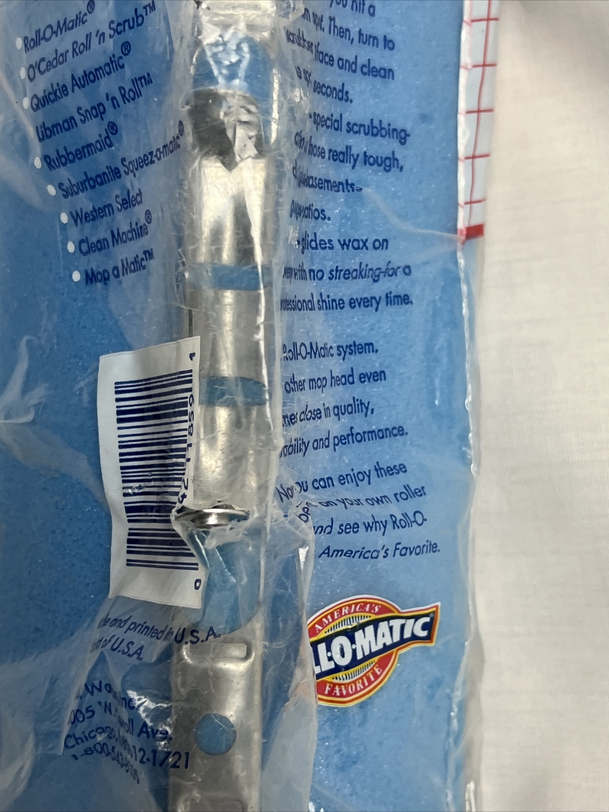 Rollomatic Standard Refill Roller Mop Replacement 1185R eBay