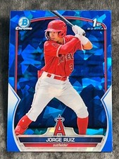 2023 Bowman Chrome 1st BLUE SAPPHIRE PROSPECT ROOKIE Jorge Ruiz, Item 4