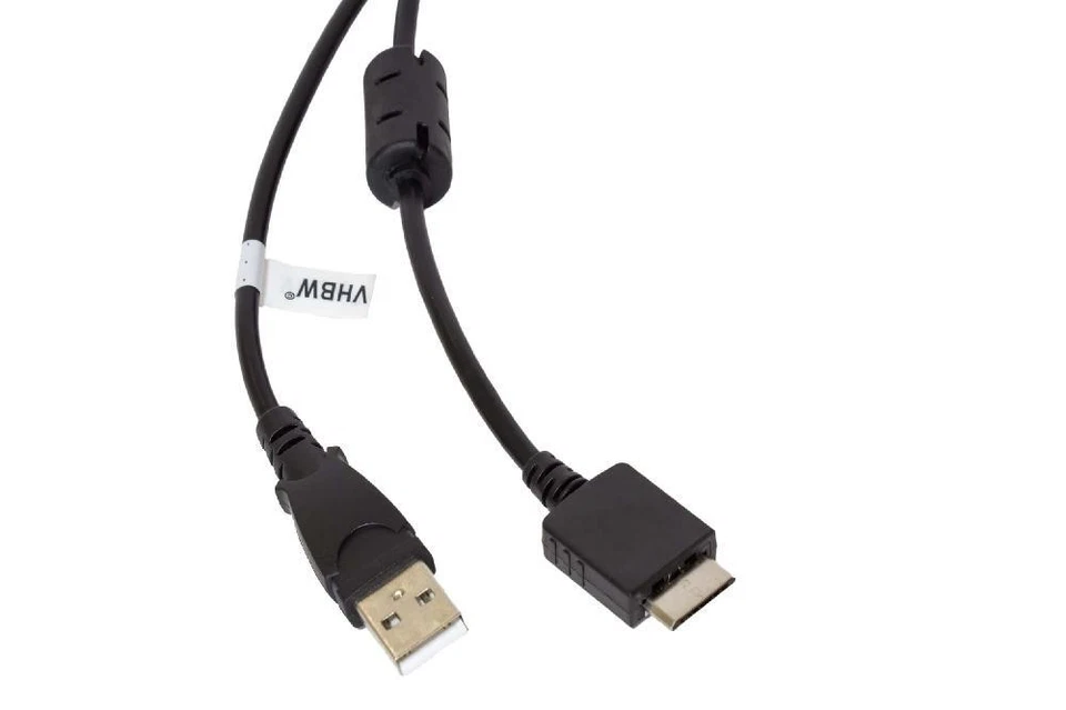 VHBW USB-Kabel für Sony Walkman NWZ-A828 NWZ-A818SLV NWZ-A826 NWZ-A828K MP3 Player