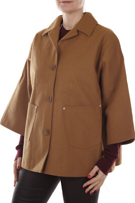 Diesel G-Zeke Giacca Damen Wollmantel Jacke Braun S