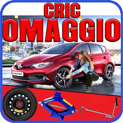 Notrad 5-Loch Stahl 16'' Für Toyota Auris Mit Wagenheber Neu Schwarz