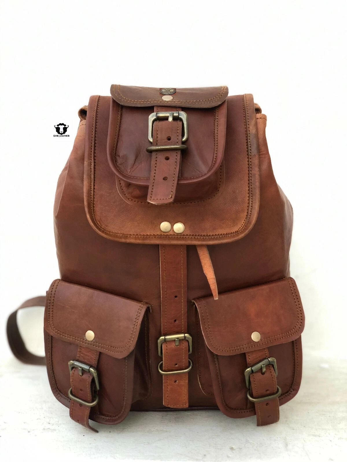 Small-Large Women's Backpack Travel Leather Handbag Rucksack Shoulder School Bag