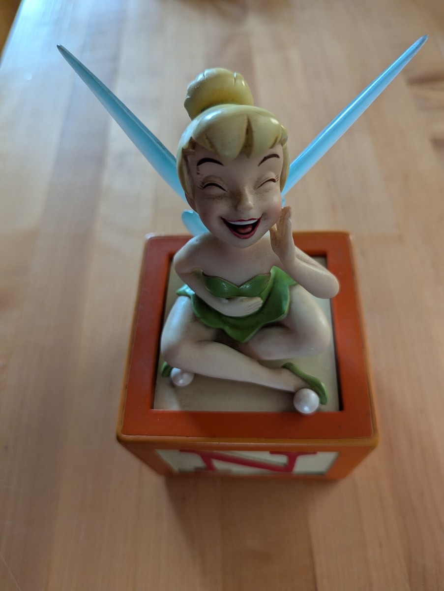 Disney Tinkerbell Trinket Box Figurine | eBay