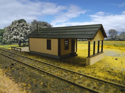 Branchline Trains 679 HO Yard Office - Laser-Art Kit