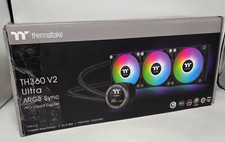 Thermaltake TH360 V2 Ultra ARGB 3x120mm CPU Cooler - Black NEW - Open Box
