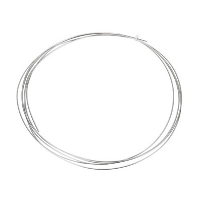 15 Gauge/1.4mm Nichrome 80 Cr20Ni80 Heating Resistance Wire 10ft, Silver Tone