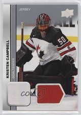 2023 Upper Deck Team Canada Juniors Women's WC Jersey Kristen Campbell #43 q2c