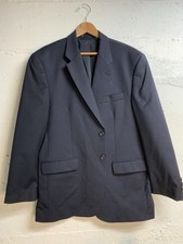 Lauren Ralph Lauren Navy Blue Wool Two Button Blazer Jacket Men's Size 48