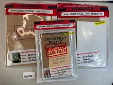 Unsolved Case Files Game Lot Murder Mystery Who Done It 16G42