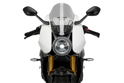 Écran Puig R-Racer pour Triumph SPEED TRIPLE 1200 RR (Année 2022-2025) - Teinté - Photo 1/4