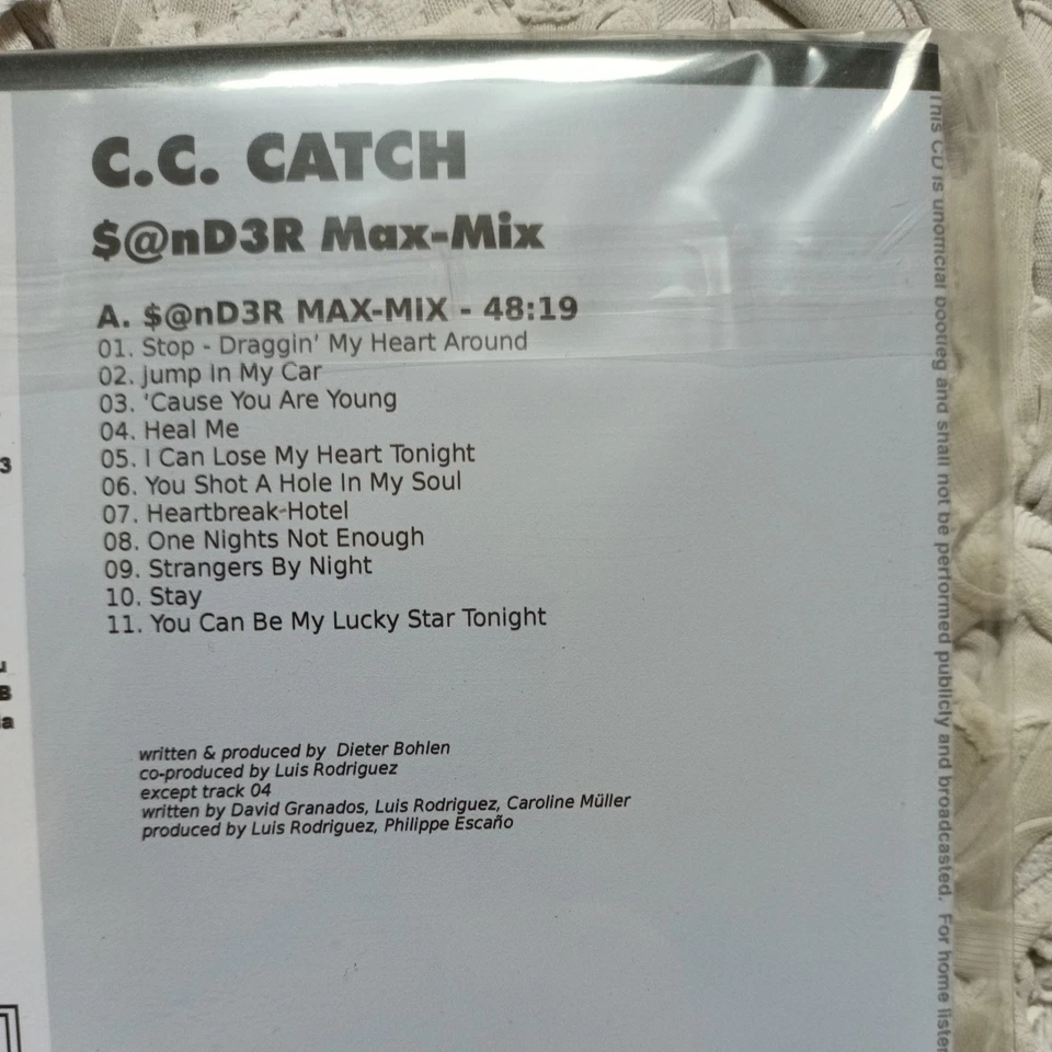 C. C. Catch : Megamix Collection 2023 NEW & Sealed CD Album Rare release fans - Image 2 of 2