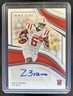 2023 Panini Immaculate Collegiate Zach Evans Rookie Auto RC #/99