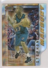1996-97 Bowman's Best Picks Atomic Refractor Stephon Marbury #BP1 3d0