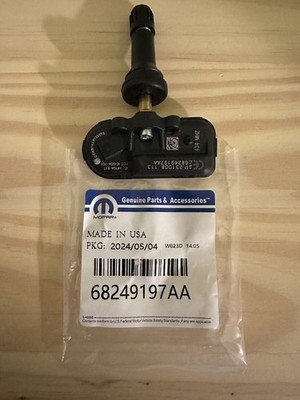 1Pc New OEM 68249197AA Tire Pressure Sensor TPMS For Dodge Ram 1500 2500 3500