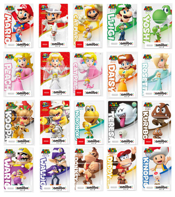 Nintendo amiibo Super Mario Serie aus Japan