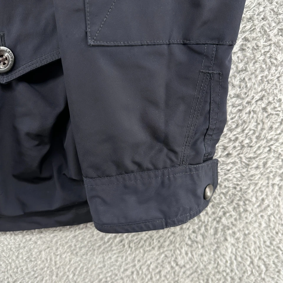 Chaqueta Ralph Lauren Etiqueta Negra Mujer Grande L Azul Pana Cuello Tareas Chaqueta Foto 4 de 4