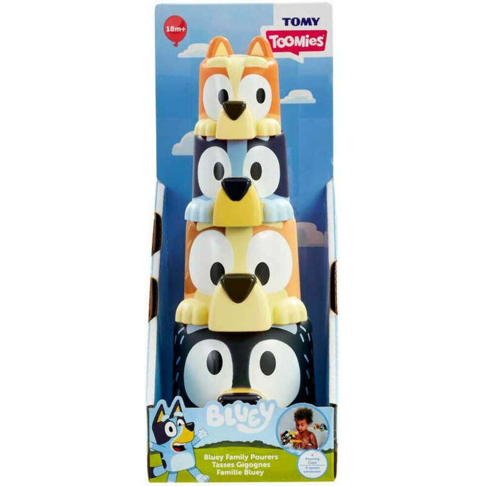 Tomy Toomies Bluey Family Pourers