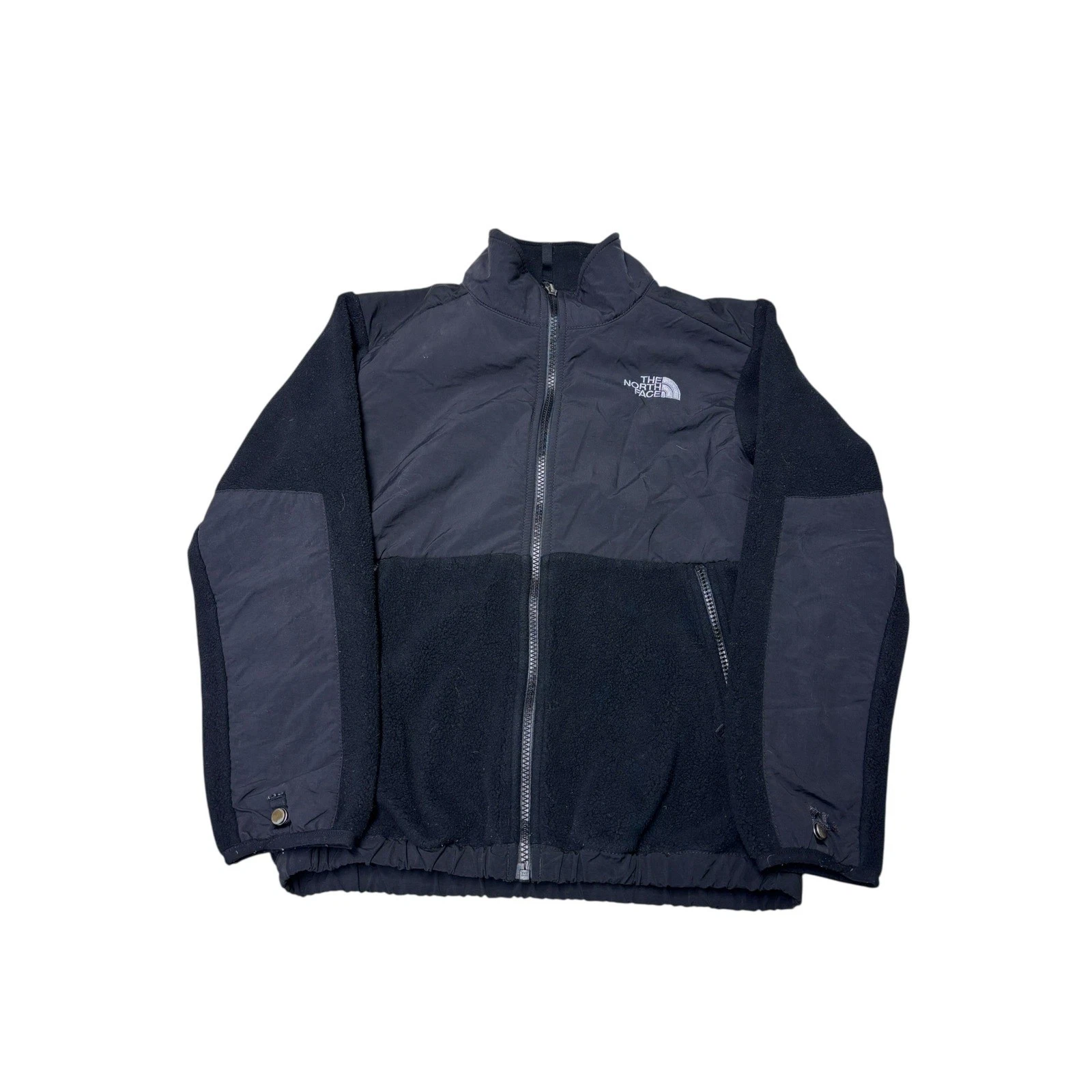 The North Face Boys Fleece Jacket Black Full Zip Size Medium M 10 12
Opens in a new window or tab