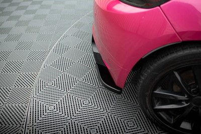 Maxton Design Diffusor Flaps V.2 passend für VW Scirocco Mk3 schwarz Hochglanz