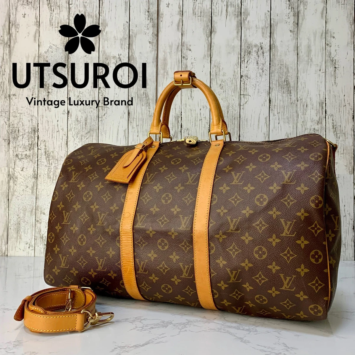 Louis Vuitton Keepall Bandouliere 50 for sale | eBay